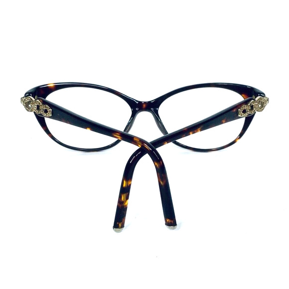 Loris Azzaro Tortoise Cat Eye Glasses - Picture 5 of 12